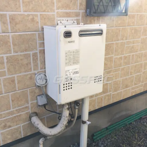 交換前の給湯器（ノーリツ GT-2427SAWX）
