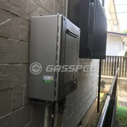 施工後の暖房熱源機（ノーリツ GT-C2462AWX-2 BL）
