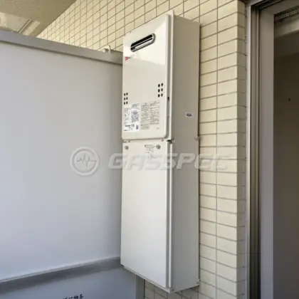 施工後の給湯器（ノーリツ GQ-1639WS-1）