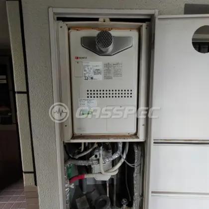 施工後の暖房熱源機（ノーリツ GTH-2444AWX3H-T-1 BL）