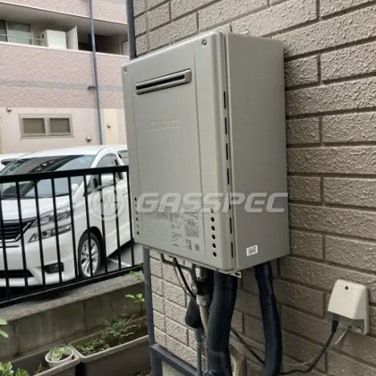 施工後の給湯器（ノーリツ GT-C2462PAWX-2 BL）