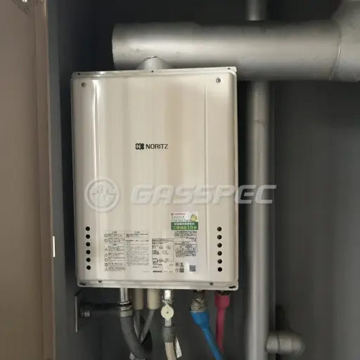 交換後の給湯器（ノーリツ GT-2460SAWX-H-2 BL）