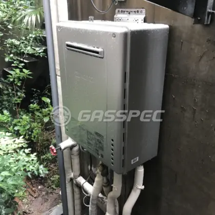 施工後の給湯器（ノーリツ GT-C2462SAWX-2 BL）
