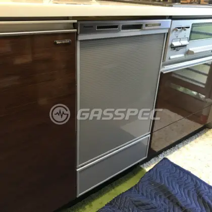 施工後のビルトイン食洗機（パナソニック NP-45MD9S）