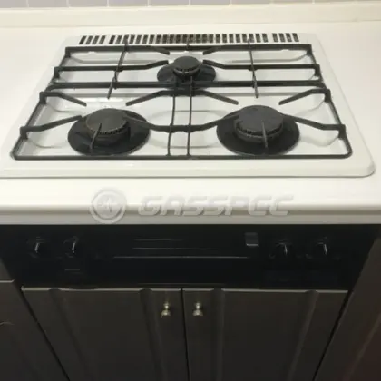 施工前のビルトインガスコンロ（DG3005）