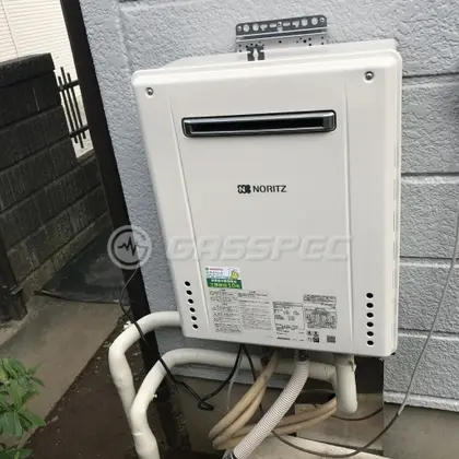 施工後の給湯器（ノーリツ GT-2060SAWX-2 BL）