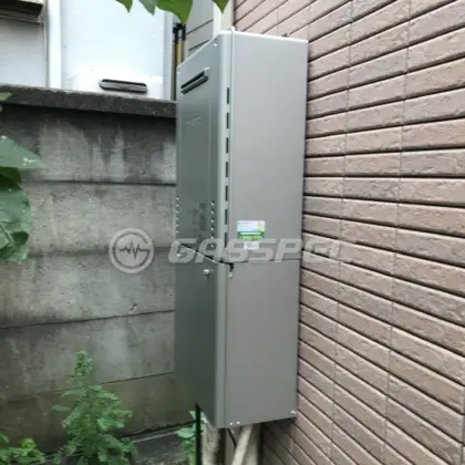 施工後の給湯器（ノーリツ GT-C2462SAWX-2 BL）