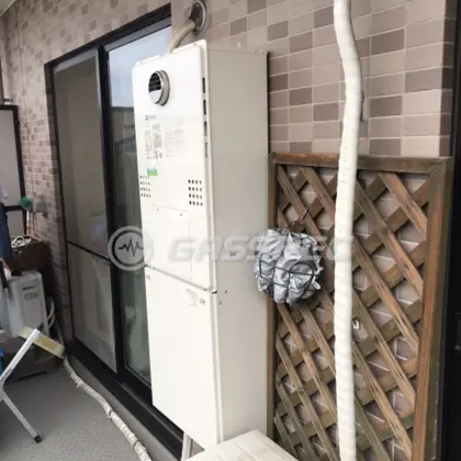 施工後の暖房熱源機（ノーリツ GTH-C2460AW3H-1 BL）