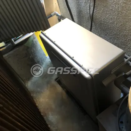 施工後の給湯器（ノーリツ GT-C2062SARX-2 BL）