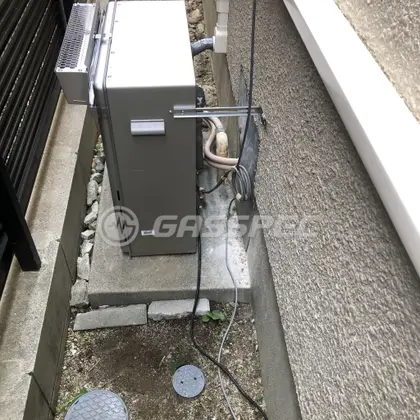 施工後の給湯器（ノーリツ GT-C2062SARX-2 BL）