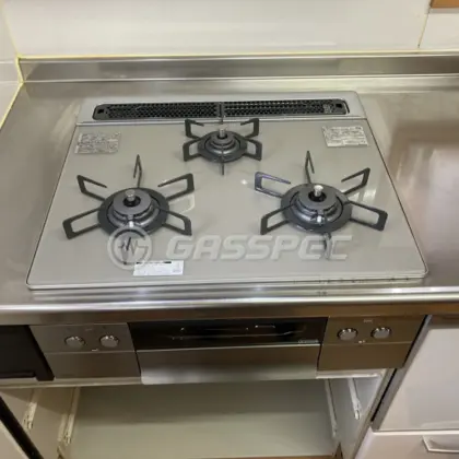 施工後のビルトインガスコンロ（ノーリツ N3WS5PWAS6STE）