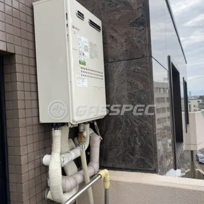 施工後の暖房熱源機（ノーリツ GTH-2444AWX3H-1 BL）