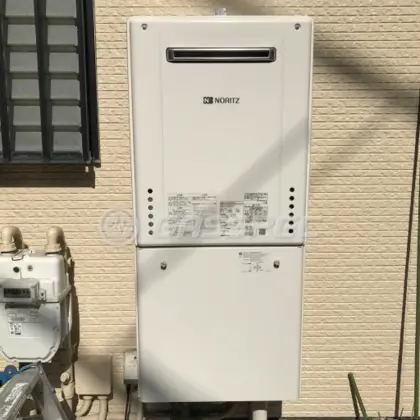 施工後の給湯器（ノーリツ GT-2460SAWX-2 BL）
