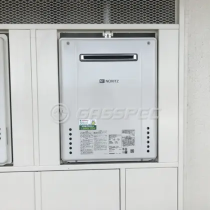 施工後の給湯器（ノーリツ GT-2460AWX-2 BL）