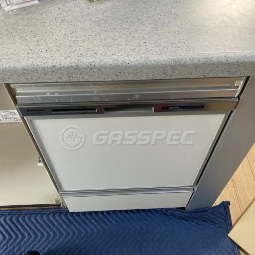 交換後のビルトイン食洗機（パナソニック NP-45MS9S）