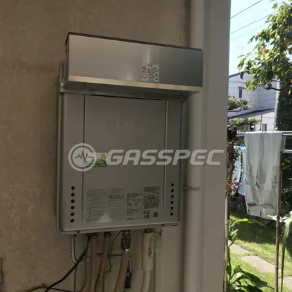 施工後の給湯器（ノーリツ GT-C2062SAWX-2 BL）