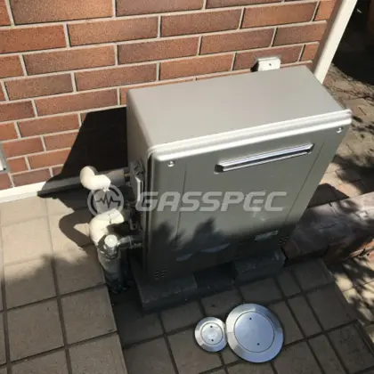 施工後の給湯器（ノーリツ GT-C2462SARX-2 BL）