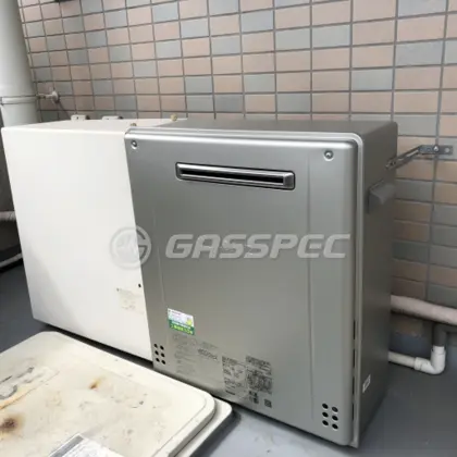 施工後の給湯器（ノーリツ GT-C2062ARX-2 BL）
