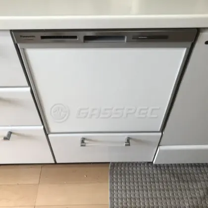 施工後のビルトイン食洗機（パナソニック NP-45MS9S）