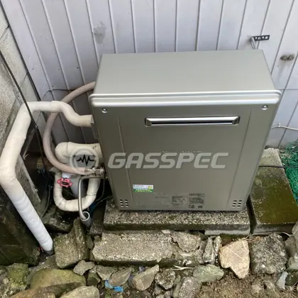 施工後の給湯器（ノーリツ GT-C2062SARX-2 BL）