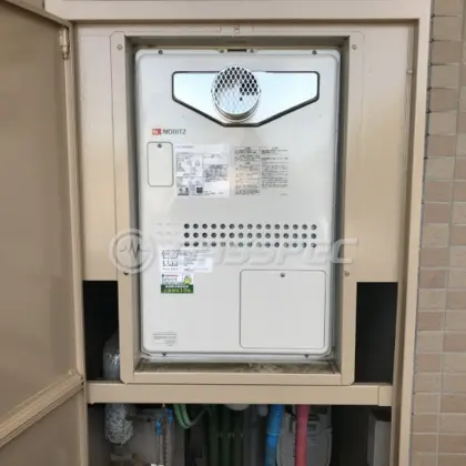 施工後の暖房熱源機（ノーリツ GTH-2444AWX3H-T-1 BL）