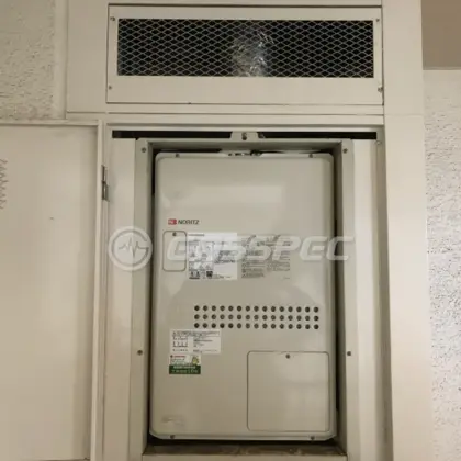施工後の暖房熱源機（ノーリツ GTH-2444AWX3H-H-1 BL）