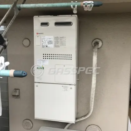 施工後の暖房熱源機（ノーリツ GTH-2444AWX3H-1 BL）