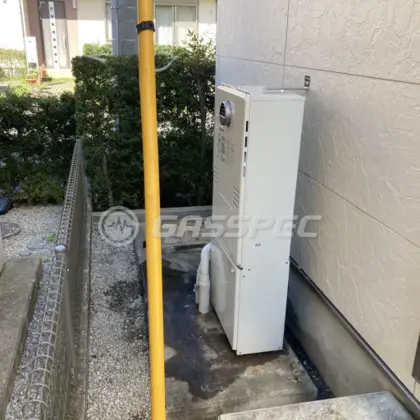 施工後の暖房熱源機（ノーリツ GTH-C2460AW3H-1 BL）