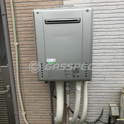 施工後の給湯器（ノーリツ GT-C2462SAWX-2 BL）
