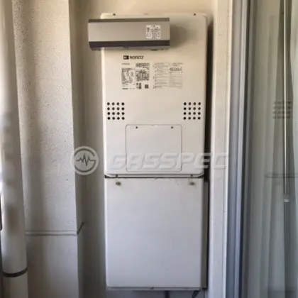 施工後の暖房熱源機（ノーリツ GTH-C2460AW3H-1 BL）