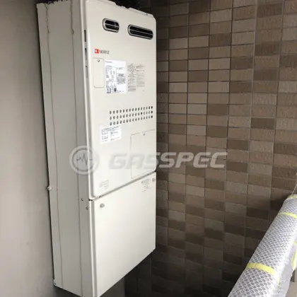 施工後の暖房熱源機（ノーリツ GTH-2444AWX3H-1 BL）