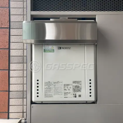 施工後の給湯器（ノーリツ GT-2460SAWX-2 BL）