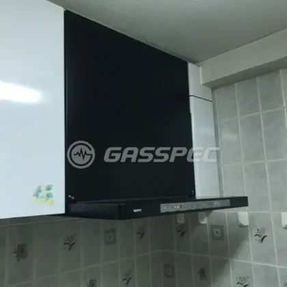 施工後のレンジフード（ノーリツ NFG6S21MBA）