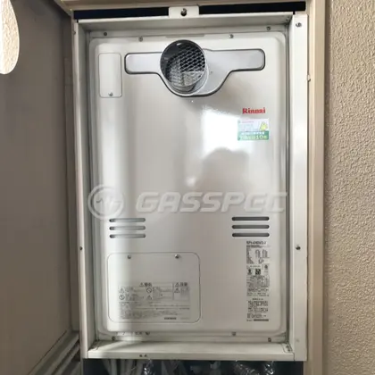 施工後の暖房熱源機（リンナイ RUFH-A2400AT2-3）