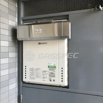 施工後の給湯器（ノーリツ GT-2460SAWX-2 BL）