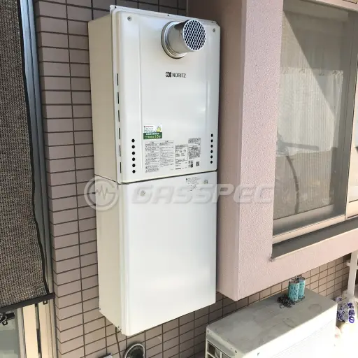 交換後の給湯器（ノーリツ GT-2460SAWX-T-2 BL）