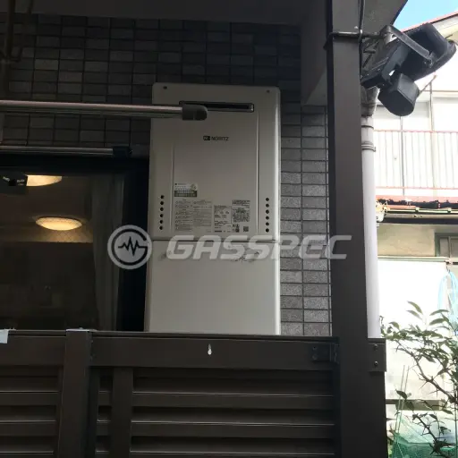交換後の給湯器（ノーリツ GT-2060SAWX-2 BL）