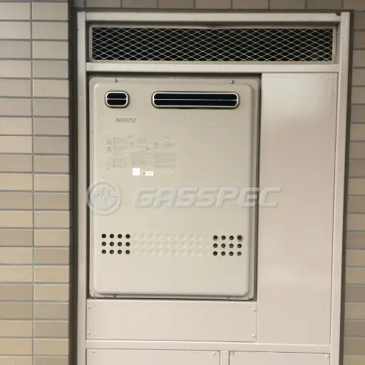 交換前の給湯器（ノーリツ GT-2412SAWX-PS）