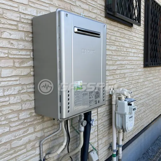 交換後の給湯器（ノーリツ GT-C2462AWX-2 BL）
