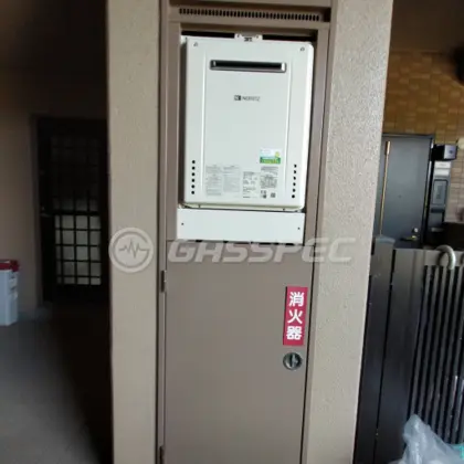 施工後の給湯器（ノーリツ GT-2460SAWX-2 BL）