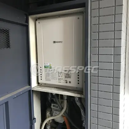 施工後の給湯器（ノーリツ GT-2060SAWX-TB-2 BL）