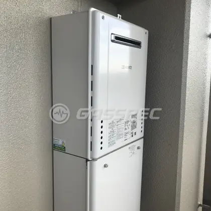施工後の給湯器（ノーリツ GT-2460SAWX-2 BL）