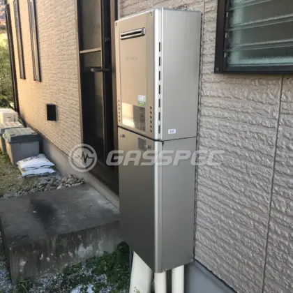施工後の給湯器（ノーリツ GT-C2462AWX-2 BL）