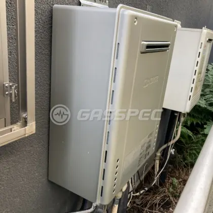 施工後の給湯器（ノーリツ GT-C2462SAWX-2 BL）