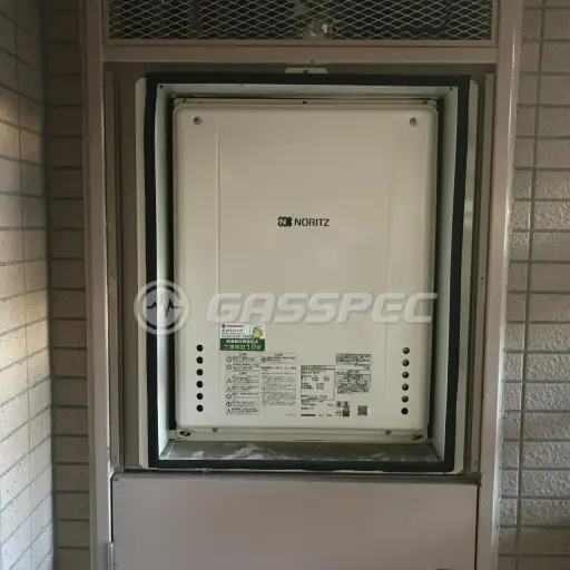 交換後の給湯器（ノーリツ GT-2060SAWX-H-2 BL）