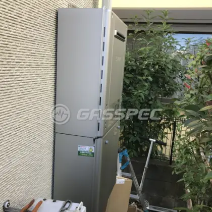 施工後の給湯器（ノーリツ GT-C2462SAWX-2 BL）