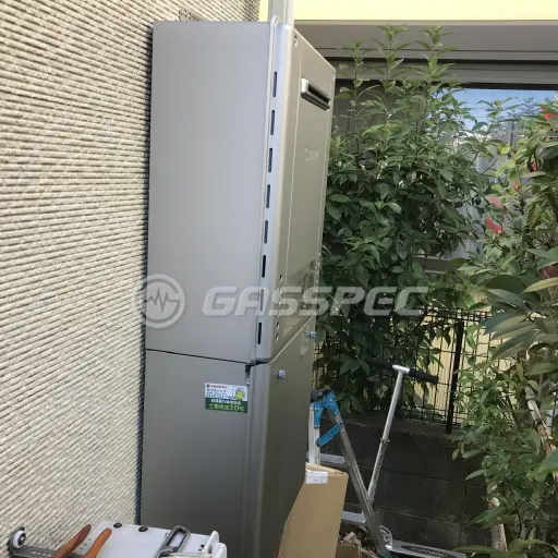 交換後の給湯器（ノーリツ GT-C2462SAWX-2 BL）