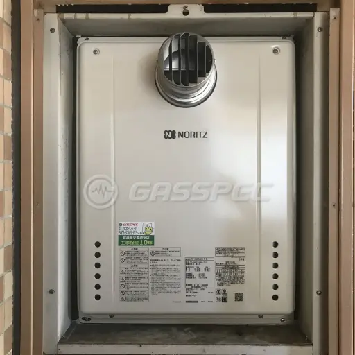交換後の給湯器（ノーリツ GT-2460SAWX-T-2 BL）