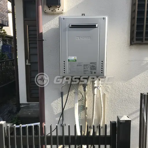 交換後の給湯器（ノーリツ GT-C2462SAWX-2 BL）
