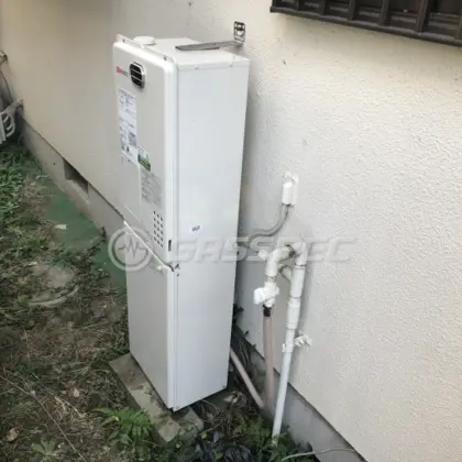 施工後の暖房熱源機（ノーリツ GH-1210W6H BL）